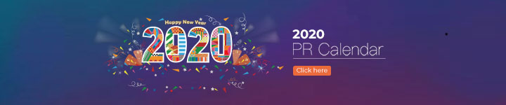 Click to view PR Newswore's 2020 PR calendar. 