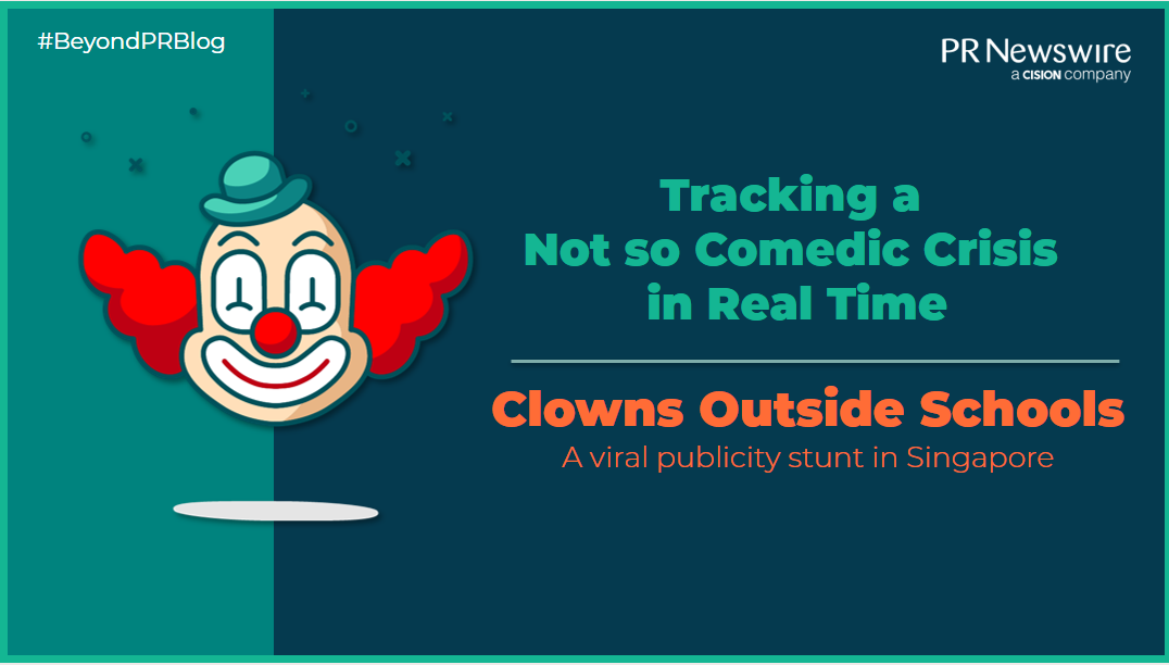 Clowns Outside Schools: Tracking a Not so Comedic Crisis in Real Time