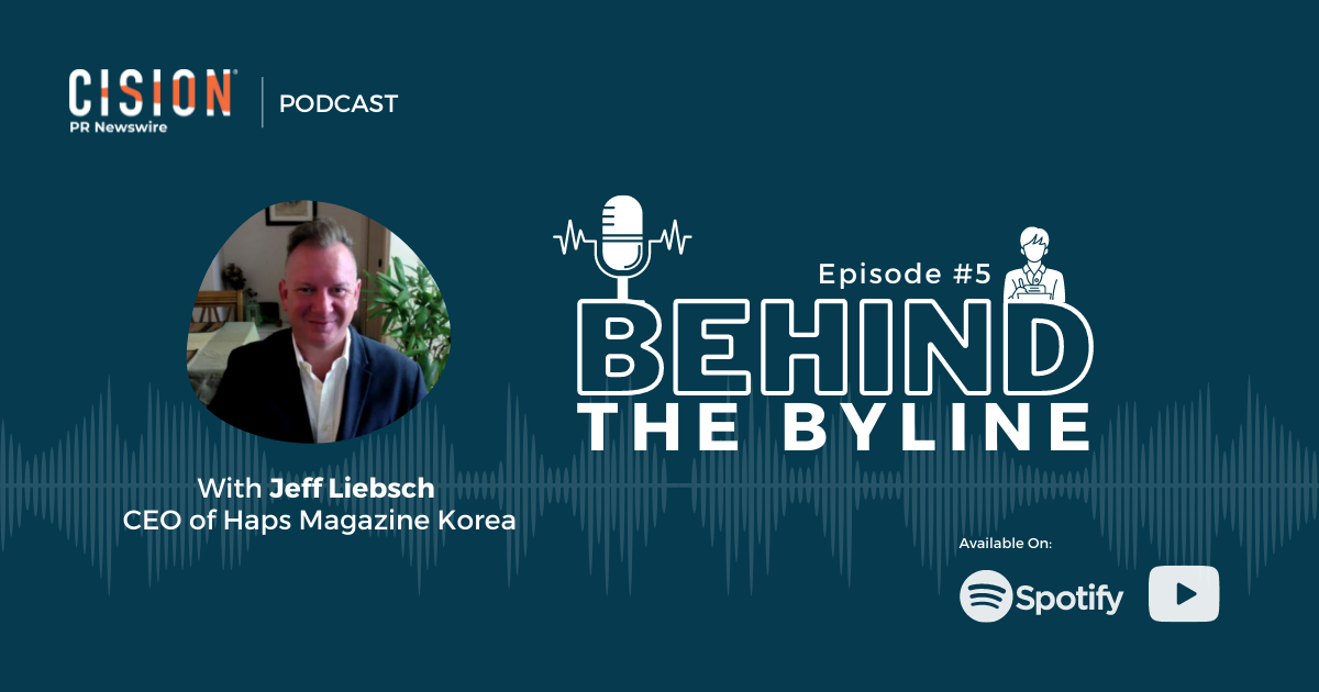 Behind The Byline Podcast: With Jeff Liebsch, CEO, Haps Magazine Korea