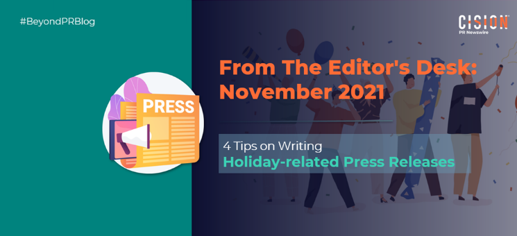 4 Tips on Writing Holiday-related Press Releases