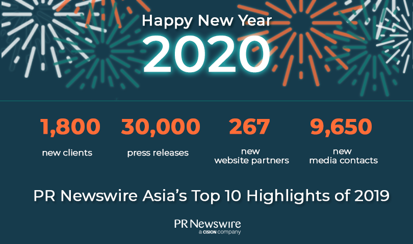 PR Newswire Asia’s Top 10 Highlights of 2019