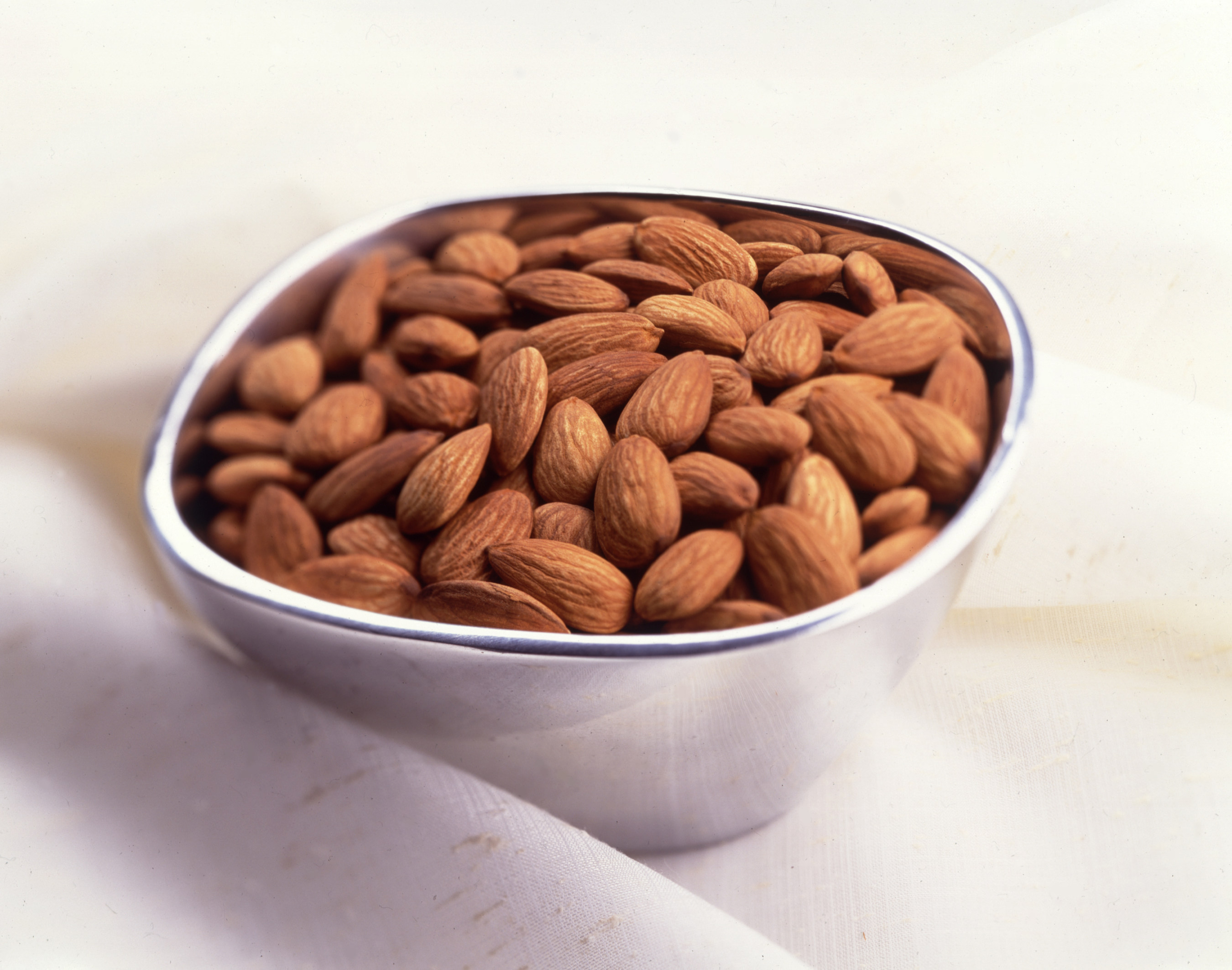Power-packed almonds can be a source of happiness. (Photo: Almond Board of California) 