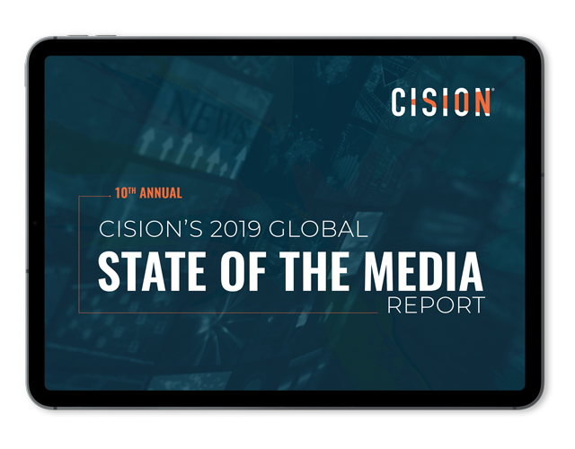 Cision发布《2019年全球媒体调查报告》
