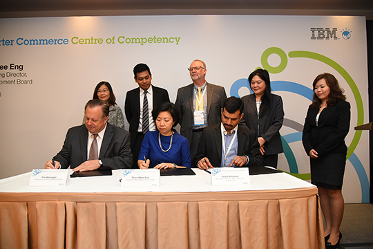 IBM Smarter Commerce Centre of Competency Signing Ceremony