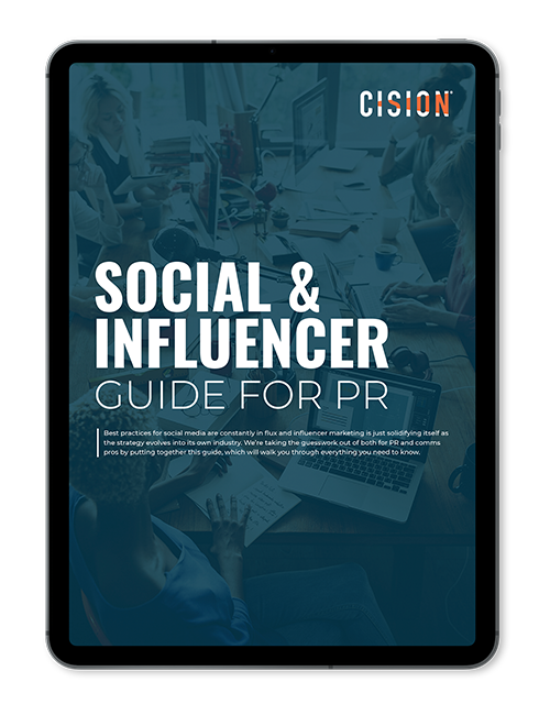 PR eBook의 소셜 미디어 및 인플루언서 마케팅