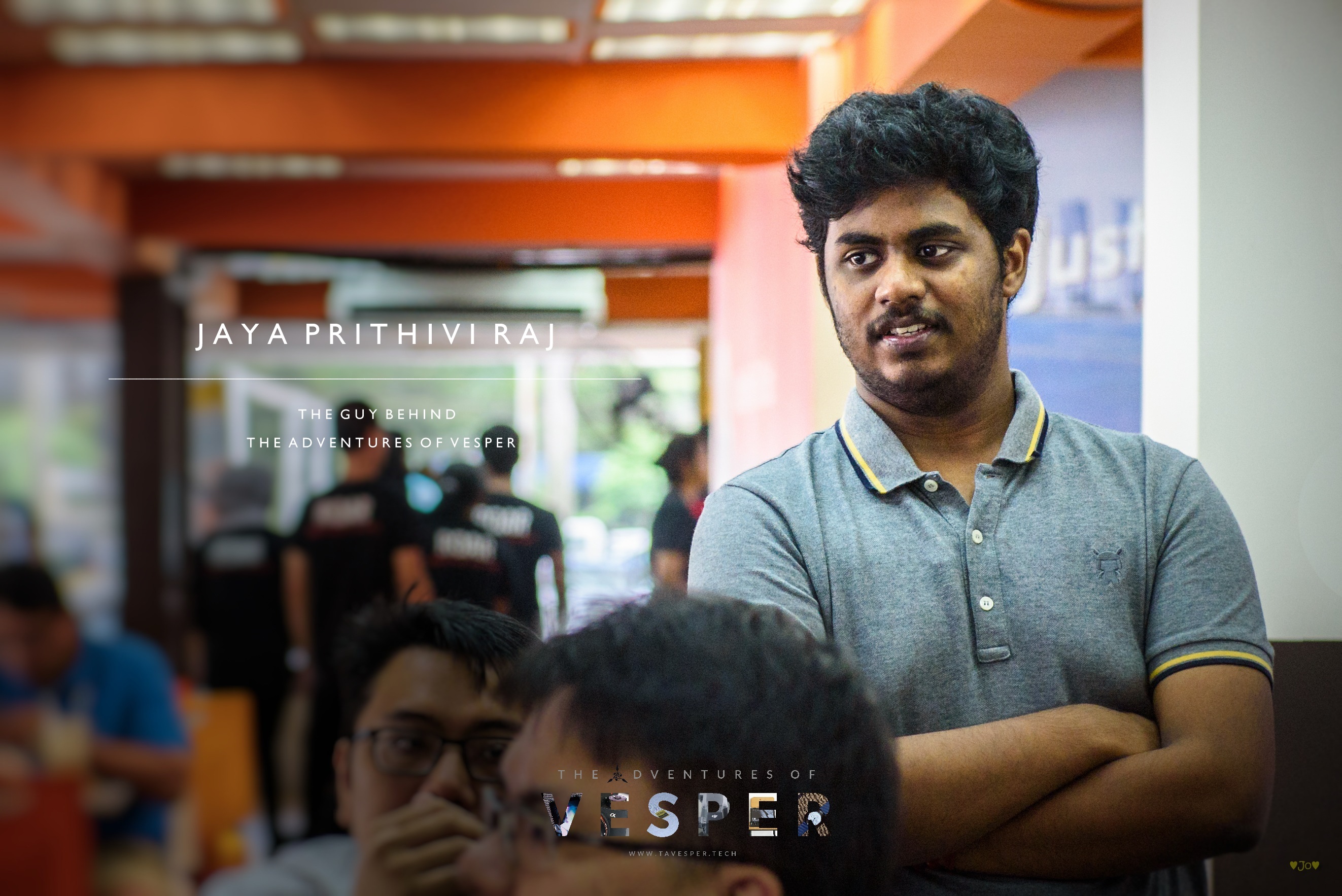 Jaya Prithivi Raj, the Founder & Managing Director of The Adventures of Vesper. 