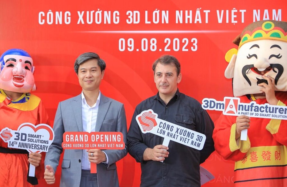 3D Smart Solutions puts the largest modern 3D factory in Vietnam into operation