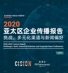 2020 亞太區企業傳播報告——挑戰、多元化渠道與新聞偏好